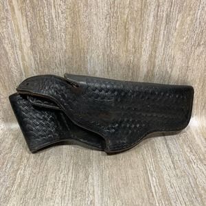 TRIPLE K‎ HOLSTER 244-1 4 beautiful Basket Weave black leather Woven Belt